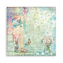 Load image into Gallery viewer, Stamperia - 12X12 Maxi Paper Pad - Daisy Art. Includes 22 sheets. Available at Embellish Away located in Bowmanville Ontario Canada.
