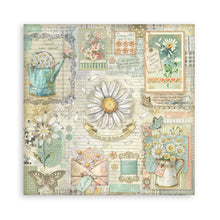 Load image into Gallery viewer, Stamperia - 12X12 Maxi Paper Pad - Daisy Art. Includes 22 sheets. Available at Embellish Away located in Bowmanville Ontario Canada.
