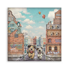Load image into Gallery viewer, Stamperia - 12X12 Maxi Paper Pad - Furry Friends 2. Includes 22 single sided printed sheets. Available at Embellish Away located in Bowmanville Ontario Canada.
