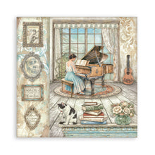 Cargar imagen en el visor de la galería, Stamperia - 12X12 Maxi Paper Pad - Symphony. Includes 22 sheets Single-Sided. Available at Embellish Away located in Bowmanville Ontario Canada.
