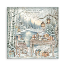 將圖片載入圖庫檢視器 Stamperia - 12X12 Maxi Paper Pad - White Christmas. Includes 22 sheets Single-Sided. Available at Embellish Away located in Bowmanville Ontario Canada.
