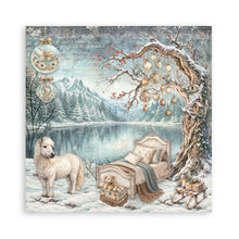 將圖片載入圖庫檢視器 Stamperia - 12X12 Maxi Paper Pad - White Christmas. Includes 22 sheets Single-Sided. Available at Embellish Away located in Bowmanville Ontario Canada.
