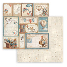 Load image into Gallery viewer, Stamperia - 12X12 Mini Paper Pad - Baby. Includes 6 sheets. Available at Embellish Away located in Bowmanville Ontario Canada.
