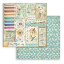 Load image into Gallery viewer, Stamperia - 12X12 Paper Pad - Daisy Art. 10 sheets. Available at Embellish Away located in Bowmanville Ontario Canada.
