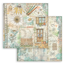 Load image into Gallery viewer, Stamperia - 12X12 Paper Pad - Daisy Art. 10 sheets. Available at Embellish Away located in Bowmanville Ontario Canada.
