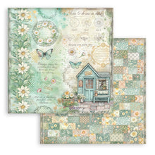 Load image into Gallery viewer, Stamperia - 12X12 Paper Pad - Daisy Art. 10 sheets. Available at Embellish Away located in Bowmanville Ontario Canada.
