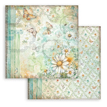 Load image into Gallery viewer, Stamperia - 12X12 Paper Pad - Daisy Art. 10 sheets. Available at Embellish Away located in Bowmanville Ontario Canada.
