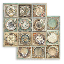 Load image into Gallery viewer, Stamperia - 12X12 Paper Pad - Gardens of Time. 10 sheets. Available at Embellish Away located in Bowmanville Ontario Canada.

