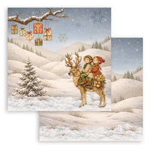 Charger l'image dans la galerie, Stamperia - 12X12 Paper Pad - Silent Night. 10 sheets. Available at Embellish Away located in Bowmanville Ontario Canada.
