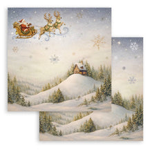 Charger l'image dans la galerie, Stamperia - 12X12 Paper Pad - Silent Night. 10 sheets. Available at Embellish Away located in Bowmanville Ontario Canada.
