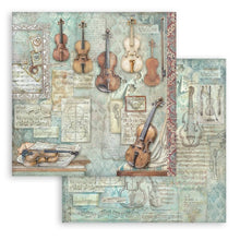 Cargar imagen en el visor de la galería, Stamperia - 12X12 Paper Pad - Symphony. 10 sheets. Available at Embellish Away located in Bowmanville Ontario Canada.
