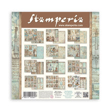 Cargar imagen en el visor de la galería, Stamperia - 12X12 Paper Pad - Symphony. 10 sheets. Available at Embellish Away located in Bowmanville Ontario Canada.
