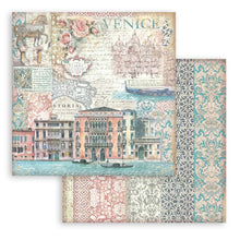 Cargar imagen en el visor de la galería, Stamperia - 12X12 Paper Pad - Venice City of Art. 10 sheets. Available at Embellish Away located in Bowmanville Ontario Canada.
