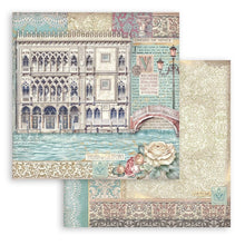 Cargar imagen en el visor de la galería, Stamperia - 12X12 Paper Pad - Venice City of Art. 10 sheets. Available at Embellish Away located in Bowmanville Ontario Canada.
