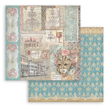 Cargar imagen en el visor de la galería, Stamperia - 12X12 Paper Pad - Venice City of Art. 10 sheets. Available at Embellish Away located in Bowmanville Ontario Canada.
