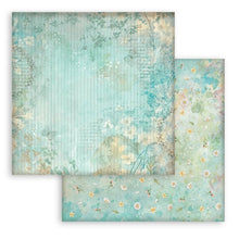 Charger l'image dans la galerie, Stamperia - 8"X8" Backgrounds Paper Pad - Daisy Art. Includes 10 sheets double-sided. Available at Embellish away in Bowmanville Ontario Canada.
