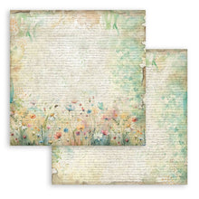 Charger l'image dans la galerie, Stamperia - 8"X8" Backgrounds Paper Pad - Daisy Art. Includes 10 sheets double-sided. Available at Embellish away in Bowmanville Ontario Canada.
