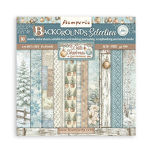 將圖片載入圖庫檢視器 Stamperia - 8X8 Backgrounds Paper Pad - White Christmas. Includes 10 sheets double-sided. Available at Embellish away in Bowmanville Ontario Canada.
