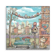 Load image into Gallery viewer, Stamperia - 8X8 Maxi Paper Pad - Furry Friends 2. Includes 22 Single Sided Sheets. Available at Embellish Away located in Bowmanville Ontario Canada.
