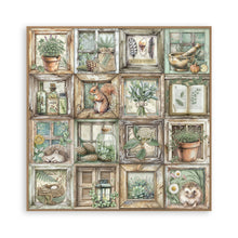 Charger l'image dans la galerie, Stamperia - 8X8 Maxi Paper Pad - Herbarium Silvae. Includes 22 sheets. Available at Embellish Away located in Bowmanville Ontario Canada.
