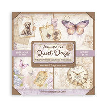 將圖片載入圖庫檢視器 Stamperia - 8X8 Maxi Paper Pad - Quiet Days. Includes 22 sheets. Available at Embellish Away located in Bowmanville Ontario Canada.
