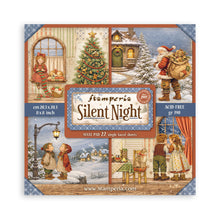 Cargar imagen en el visor de la galería, Stamperia - 8X8 Maxi Paper Pad - Silent Night. Includes 22 sheets single-sided. Available at Embellish Away located in Bowmanville Ontario Canada.

