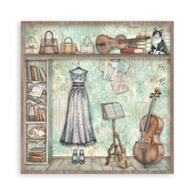 Cargar imagen en el visor de la galería, Stamperia - 8X8 Maxi Paper Pad - Symphony. Includes 22 sheets single-sided. Available at Embellish Away located in Bowmanville Ontario Canada.
