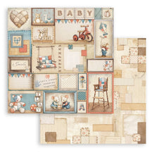 Charger l'image dans la galerie, Stamperia - 8X8 Mini Paper Pad - Baby. 6 sheets. Available at Embellish Away located in Bowmanville Ontario Canada.
