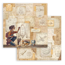 Load image into Gallery viewer, Stamperia - 8X8 Paper Pad - A New Beginning. 10 sheets. Available at Embellish Away located in Bowmanville Ontario Canada.
