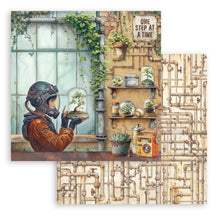 Load image into Gallery viewer, Stamperia - 8X8 Paper Pad - A New Beginning. 10 sheets. Available at Embellish Away located in Bowmanville Ontario Canada.
