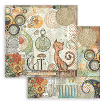 Load image into Gallery viewer, Stamperia - 8X8 Paper Pad - Furry Friends. 10 sheets. Available at Embellish Away located in Bowmanville Ontario Canada.
