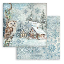 Load image into Gallery viewer, Stamperia - 8X8 Paper Pad - The Owl's House. 10 sheets. Available at Embellish Away located in Bowmanville Ontario Canada.
