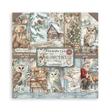 Load image into Gallery viewer, Stamperia - 8X8 Paper Pad - The Owl's House. 10 sheets. Available at Embellish Away located in Bowmanville Ontario Canada.
