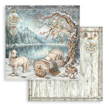 將圖片載入圖庫檢視器 Stamperia - 8X8 Paper Pad - White Christmas. 10 sheets. Available at Embellish Away located in Bowmanville Ontario Canada.
