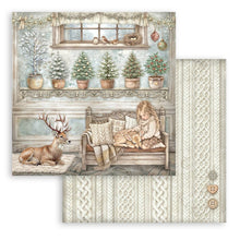 將圖片載入圖庫檢視器 Stamperia - 8X8 Paper Pad - White Christmas. 10 sheets. Available at Embellish Away located in Bowmanville Ontario Canada.
