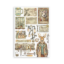 Cargar imagen en el visor de la galería, Stamperia - A5 Washi Pad - 8/Pkg - Altergo On 8 sheets of translucent washi paper, easy to cut Available at embellish Away located in Bowmanville Ontario Canada
