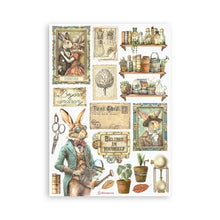 Cargar imagen en el visor de la galería, Stamperia - A5 Washi Pad - 8/Pkg - Altergo On 8 sheets of translucent washi paper, easy to cut Available at embellish Away located in Bowmanville Ontario Canada
