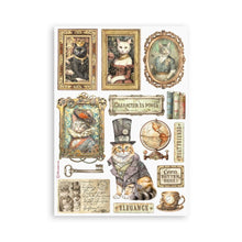 Cargar imagen en el visor de la galería, Stamperia - A5 Washi Pad - 8/Pkg - Altergo On 8 sheets of translucent washi paper, easy to cut Available at embellish Away located in Bowmanville Ontario Canada
