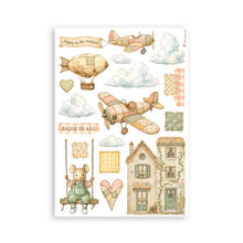 Load image into Gallery viewer, Stamperia - A5 Washi Pad - Cozy Family. Includes 8 Sheets. Available at Embellish Away located in Bowmanville Ontario Canada.
