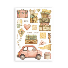Load image into Gallery viewer, Stamperia - A5 Washi Pad - Cozy Family. Includes 8 Sheets. Available at Embellish Away located in Bowmanville Ontario Canada.
