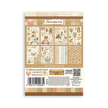 Load image into Gallery viewer, Stamperia - A5 Washi Pad - Cozy Family. Includes 8 Sheets. Available at Embellish Away located in Bowmanville Ontario Canada.
