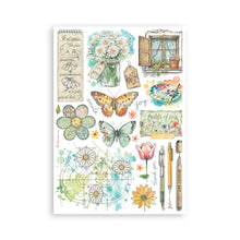 Load image into Gallery viewer, Stamperia - A5 Washi Pad - Daisy Art. Includes 8 Sheets. Available at Embellish Away located in Bowmanville Ontario Canada.

