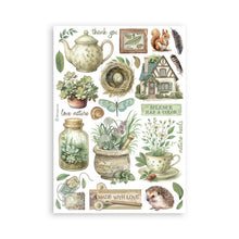 गैलरी व्यूवर में इमेज लोड करें, Stamperia - A5 Washi Pad - Herbarium Silvae. Includes 8 Sheets. Available at Embellish Away located in Bowmanville Ontario Canada.
