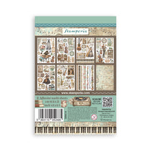 Cargar imagen en el visor de la galería, Stamperia - A5 Washi Pad - Symphony. Includes 8 Sheets. Available at Embellish Away located in Bowmanville Ontario Canada.

