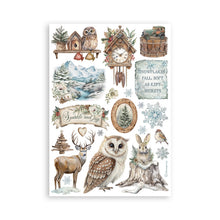 Load image into Gallery viewer, Stamperia - A5 Washi Pad - The Owl's House. Available at Embellish Away located in Bowmanville Ontario Canada.
