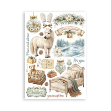 將圖片載入圖庫檢視器 Stamperia - A5 Washi Pad - White Christmas. Includes 8 Sheets. Available at Embellish Away located in Bowmanville Ontario Canada.
