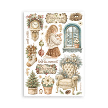 將圖片載入圖庫檢視器 Stamperia - A5 Washi Pad - White Christmas. Includes 8 Sheets. Available at Embellish Away located in Bowmanville Ontario Canada.
