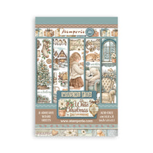 將圖片載入圖庫檢視器 Stamperia - A5 Washi Pad - White Christmas. Includes 8 Sheets. Available at Embellish Away located in Bowmanville Ontario Canada.
