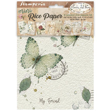 Charger l'image dans la galerie, Stamperia - A6 Mini Rice Paper - 8/Sheets - Flowers and Poems. Available at Embellish Away located in Bowmanville Ontario Canada.

