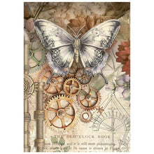 Load image into Gallery viewer, Stamperia - A6 Mini Rice Paper - 8/Sheets - Gardens of Time. Available at Embellish Away located in Bowmanville Ontario Canada.
